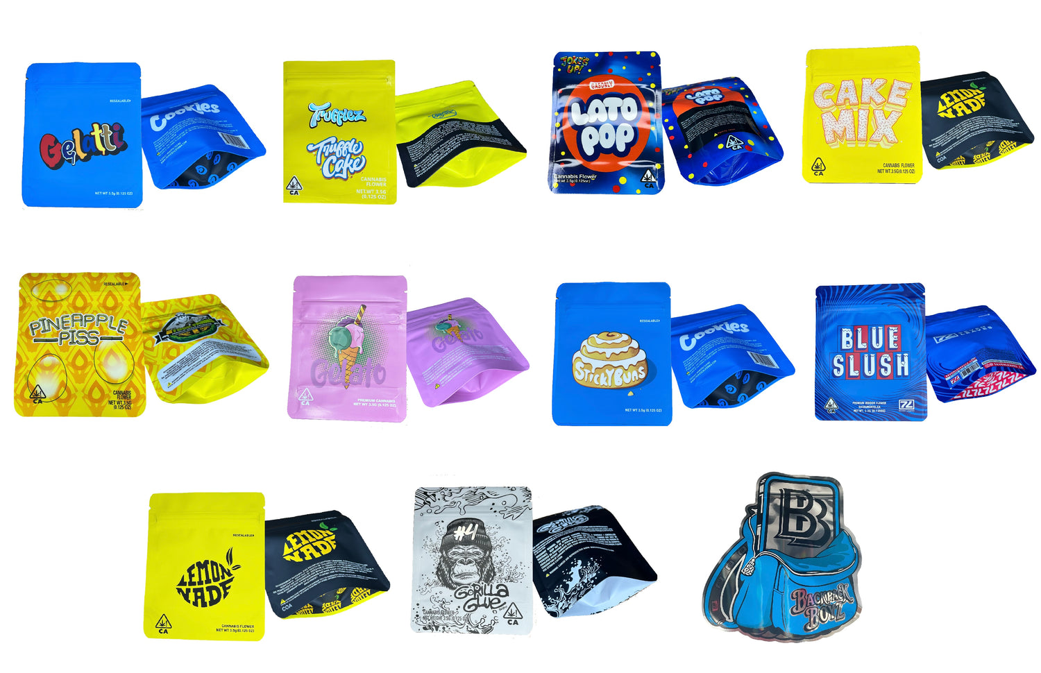 CUSTOM MYLAR BAGS